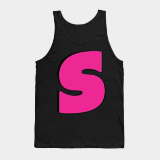 Letter S Tank Top